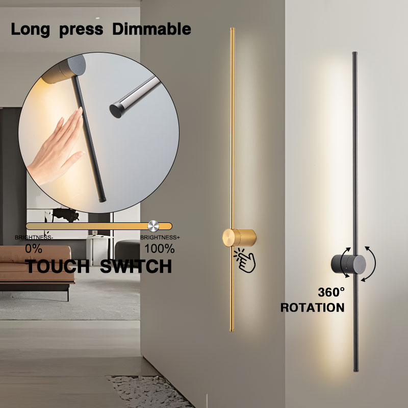 Lighting Decoration On Wall - Touch Switch Dimmable LED Wall Lamps