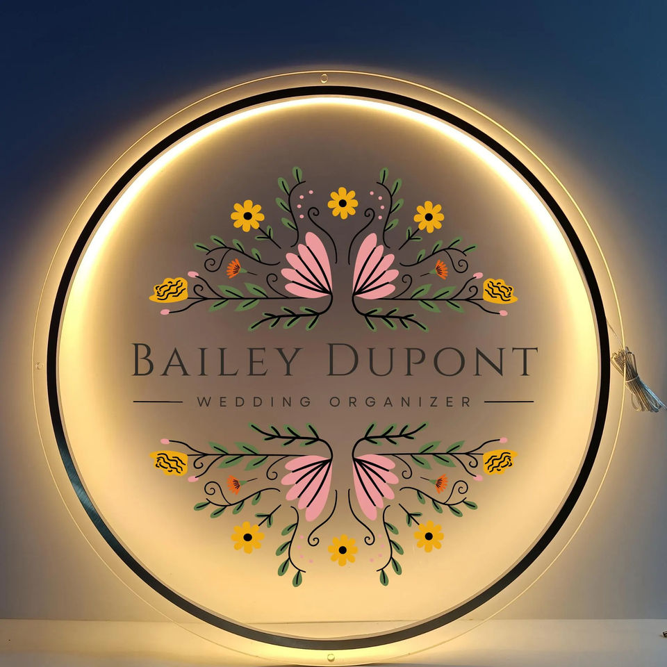 Lighting Decor Company - Custom Shop Logo 3D Acrylic Signs