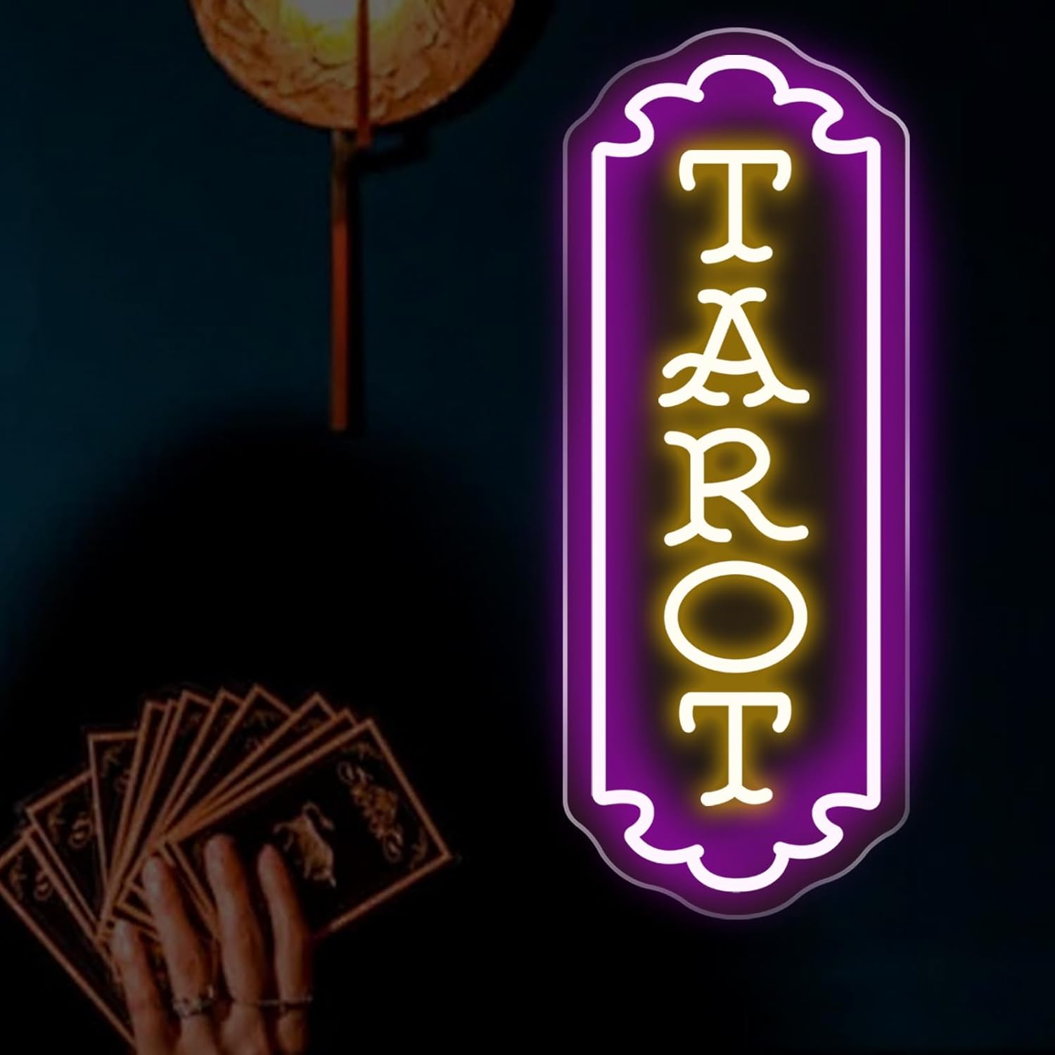 Lighting Decor In Room - Tarot Neon Sign USB Powered Mystical
