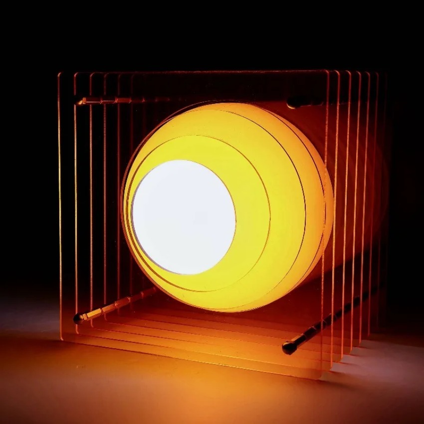 Lighting Decor In Room - DIY Acrylic Thousand Layer Lamp Moon