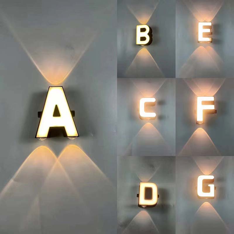 Lighting Decor Company - LED Letter Lights Sign 26 Alphabet