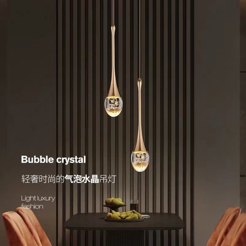 Decor Lighting Online - New crystal bubble luxury chandelier living