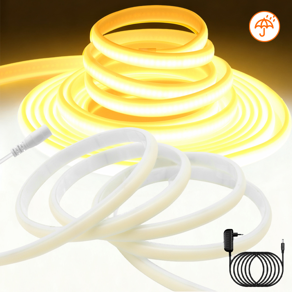 Decor Lighting Uk - 12V COB LED Strip Light Flexible