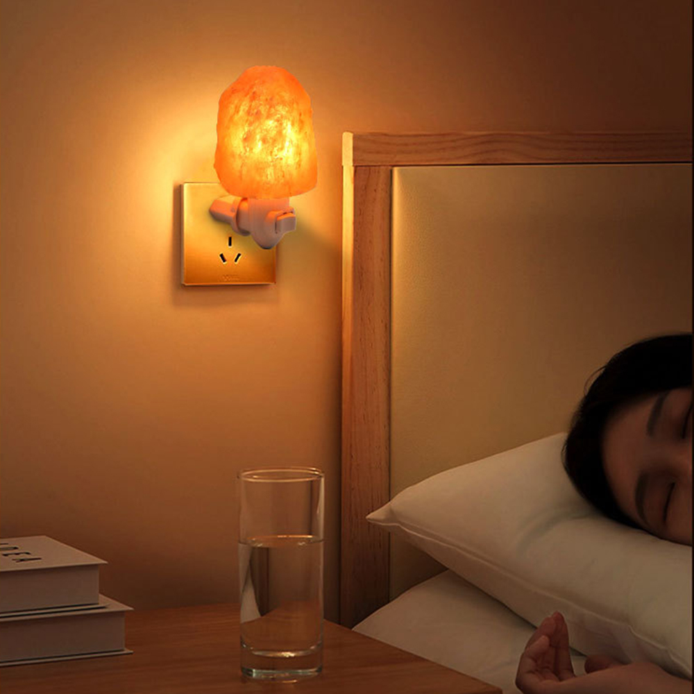 Decor Lighting Uk - D5 LED Salt Night Light Himalayan