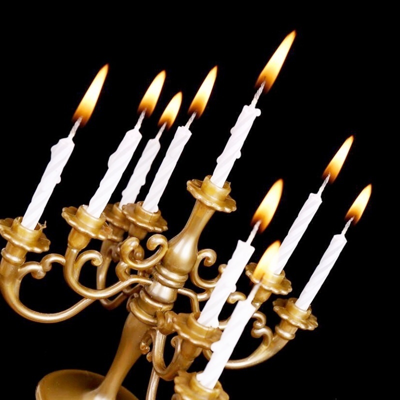 Candle Holder Set - 2026 9Pcs/Set Candles and Candlestick Bracket