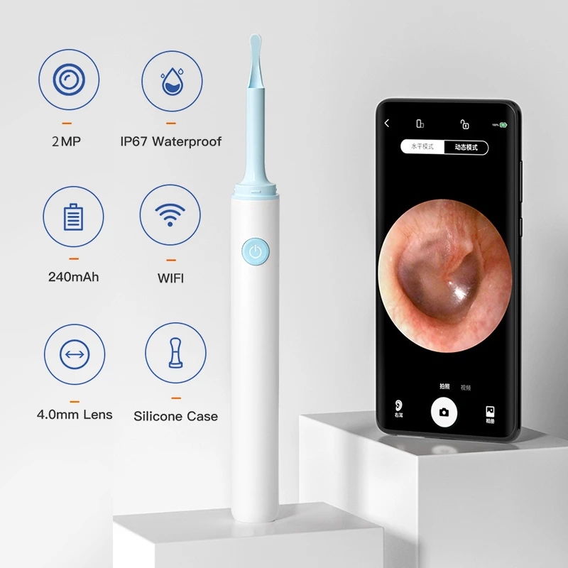 Lighting Visual - 4.0mm Digital Wireless Visual Wifi Ear