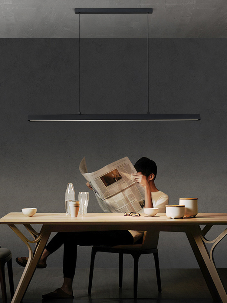 Decor Lighting Online - Modern restaurant long line LED pendant