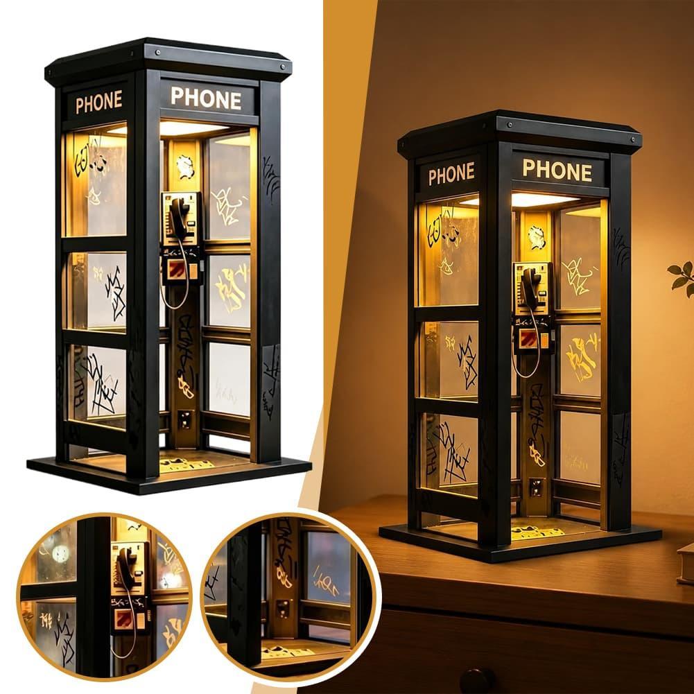 Decor Lighting Table Lamps - Vintage London Telephone Booth Table Lamp