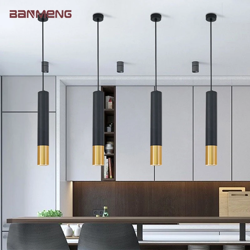 Lighting Decor Company - Modern LED Long Tube Pendant Light