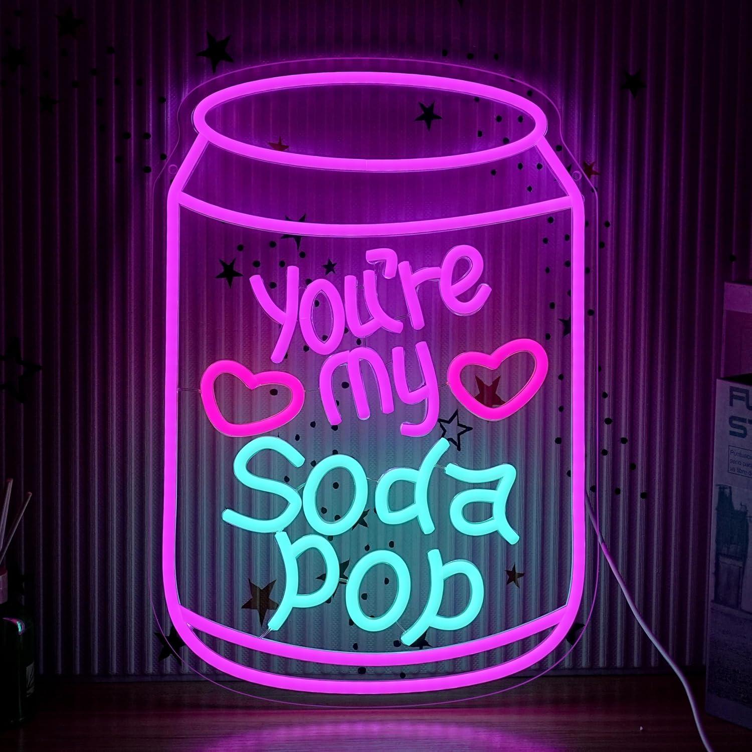 Room Lighting Bedroom Decor - Romantic Neon Sign Dimmable LED Light