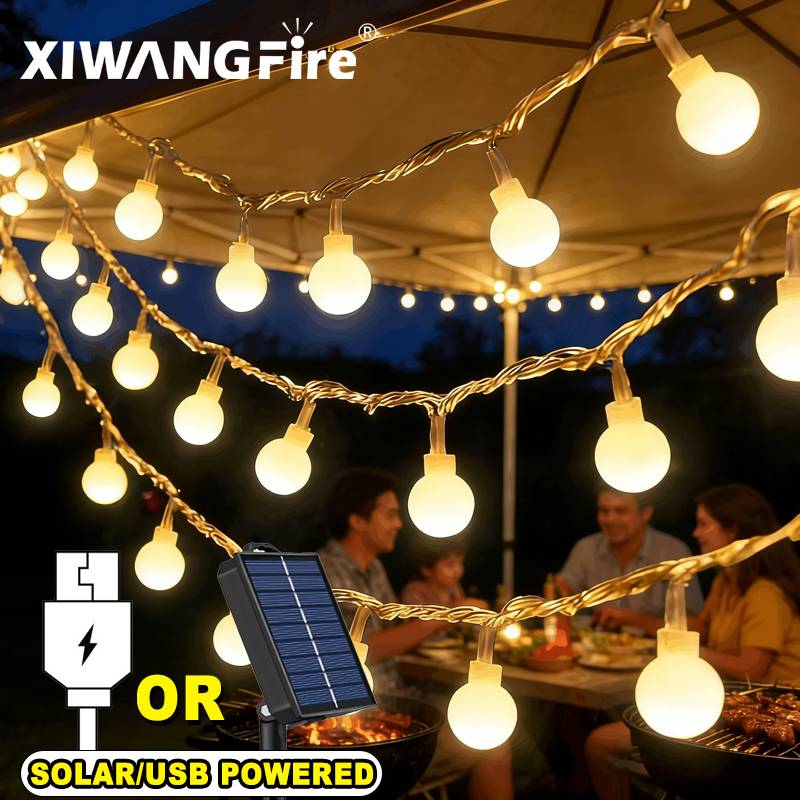 3-10M Solar/USB/Battery String - Lighting Decor In Room ulasan dan harga
