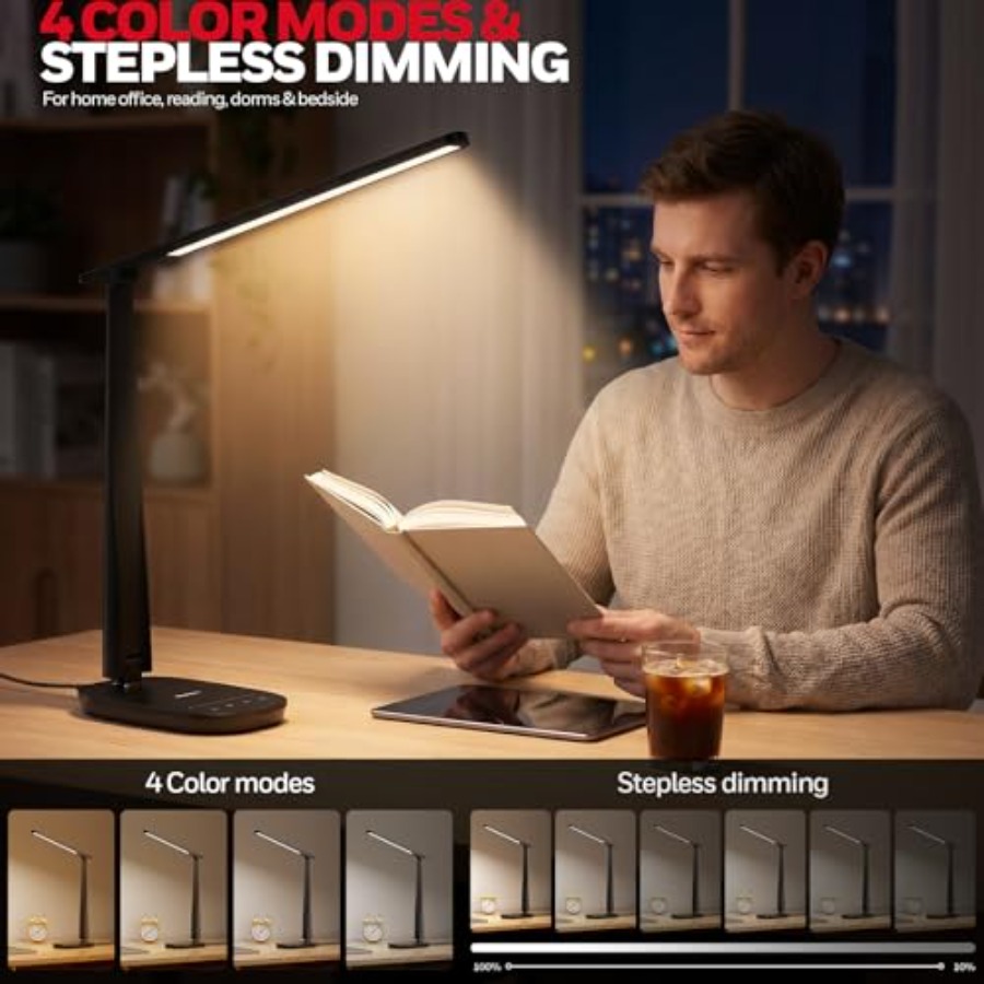 LED Desk Lamp for Home Office, - Home Lighting & Decor St Catharines On ulasan dan harga