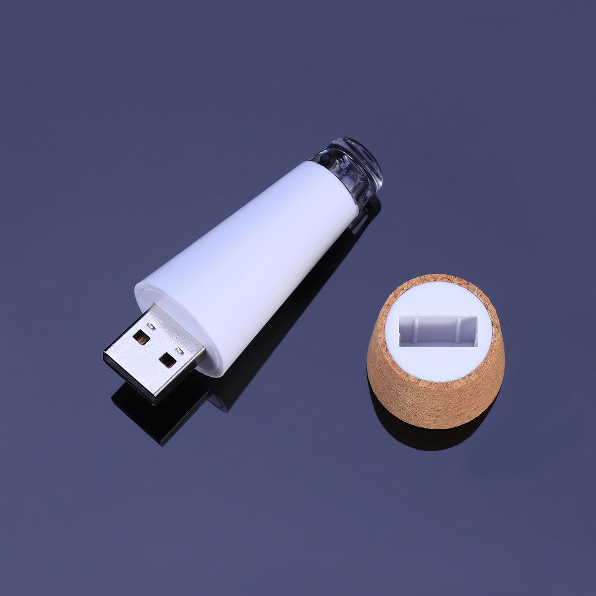 Warm White LED Rechargeable Co - Decor Lighting Cork ulasan dan harga