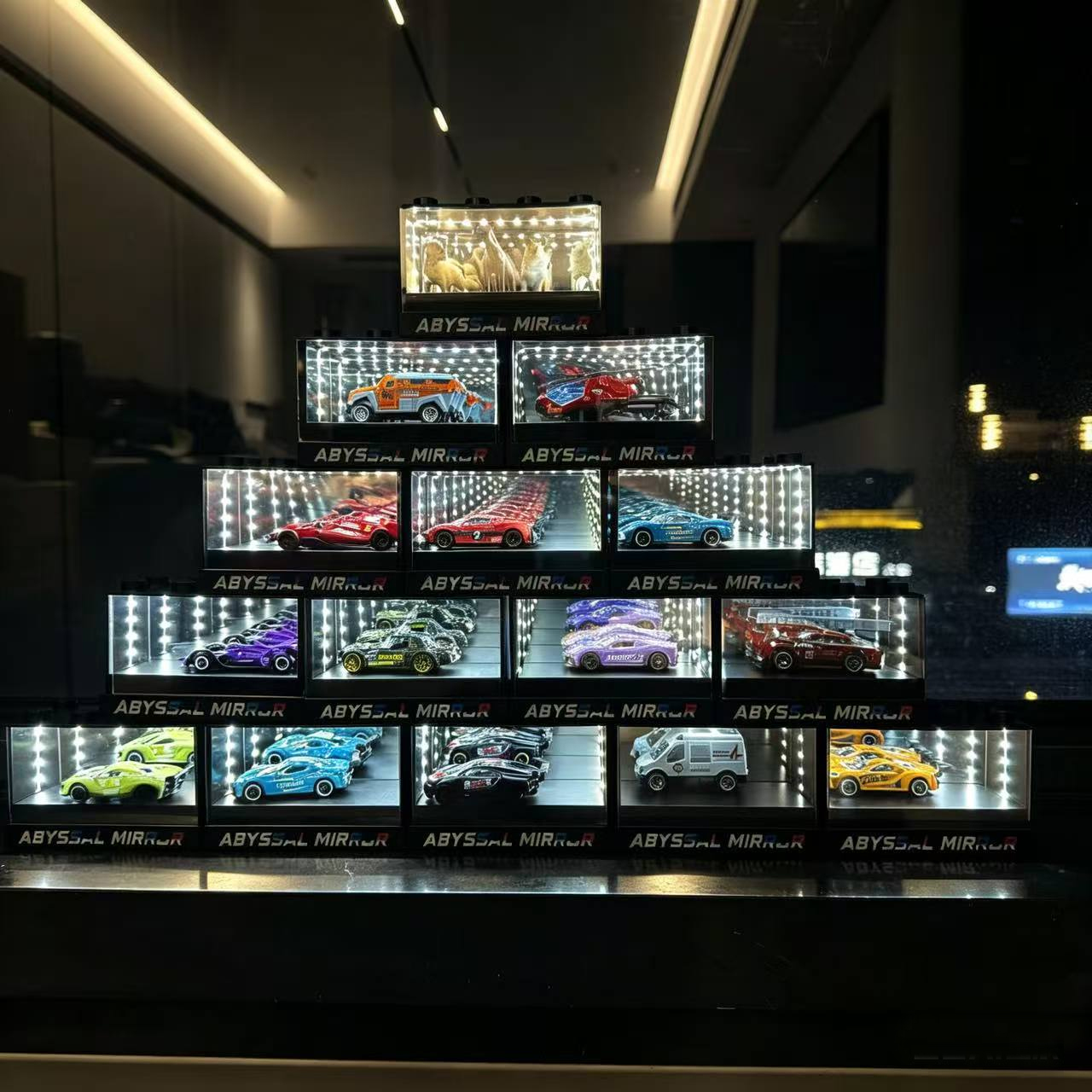 2026 New Car Model Display Box - Lighting Visual ulasan dan harga