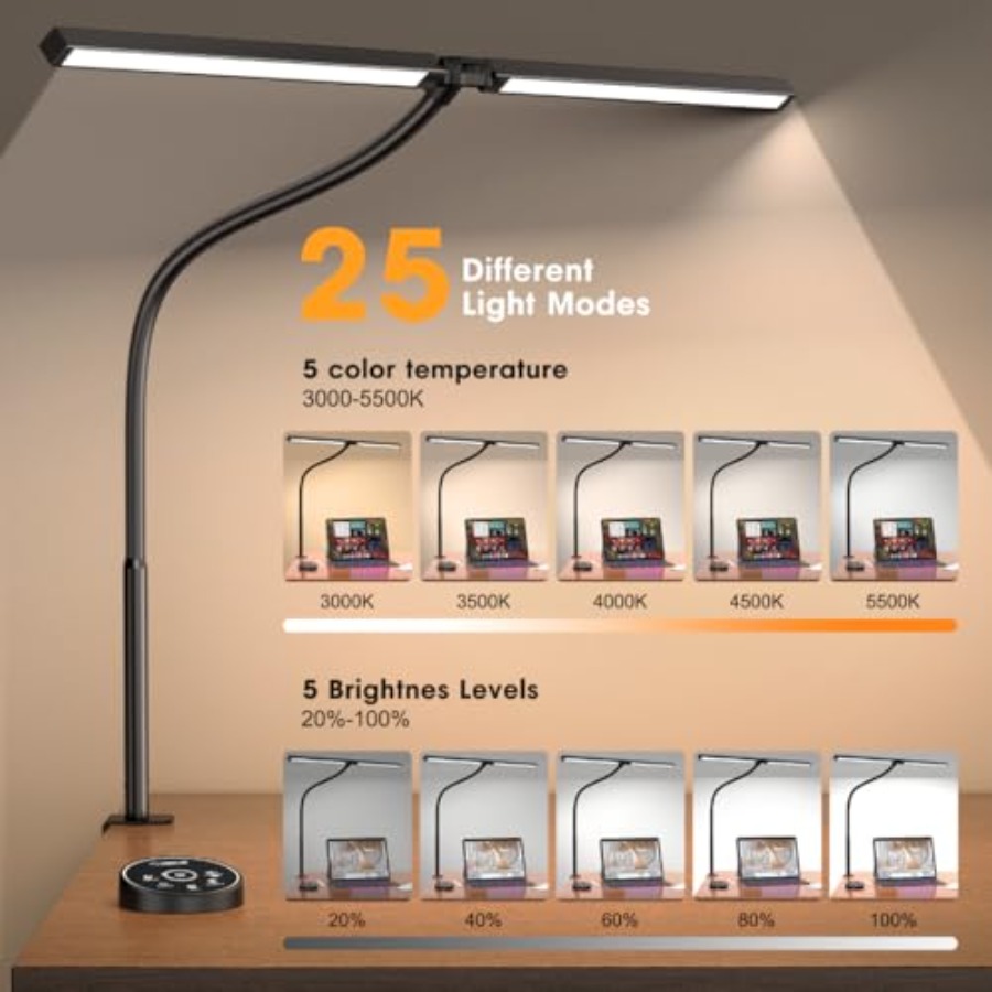 Led Desk Lamp for Office Home  - Home Lighting & Decor St Catharines On ulasan dan harga