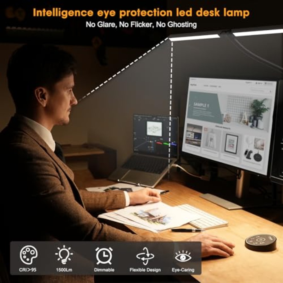 Led Desk Lamp for Office Home  - Home Lighting & Decor St Catharines On ulasan dan harga
