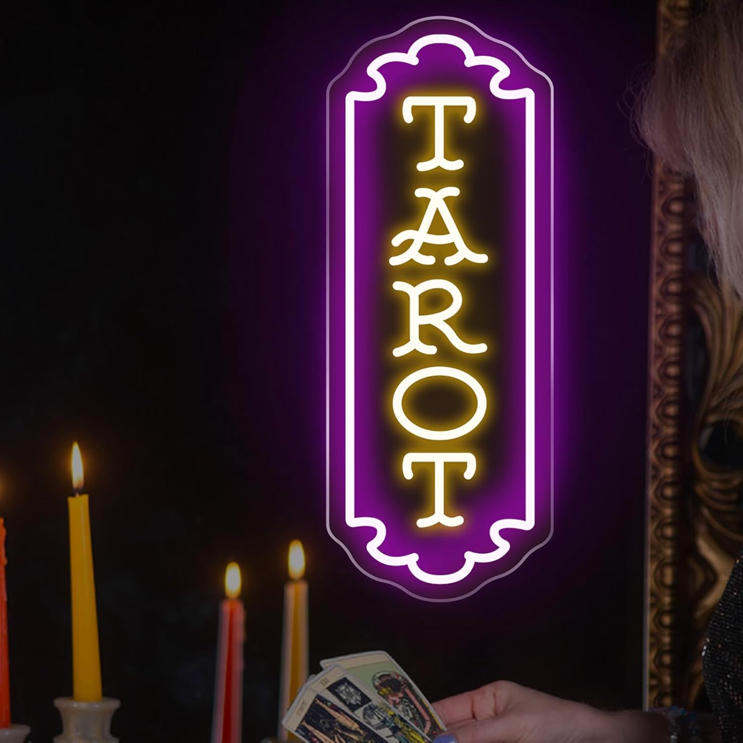 Tarot Neon Sign USB Powered My - Lighting Decor In Room ulasan dan harga