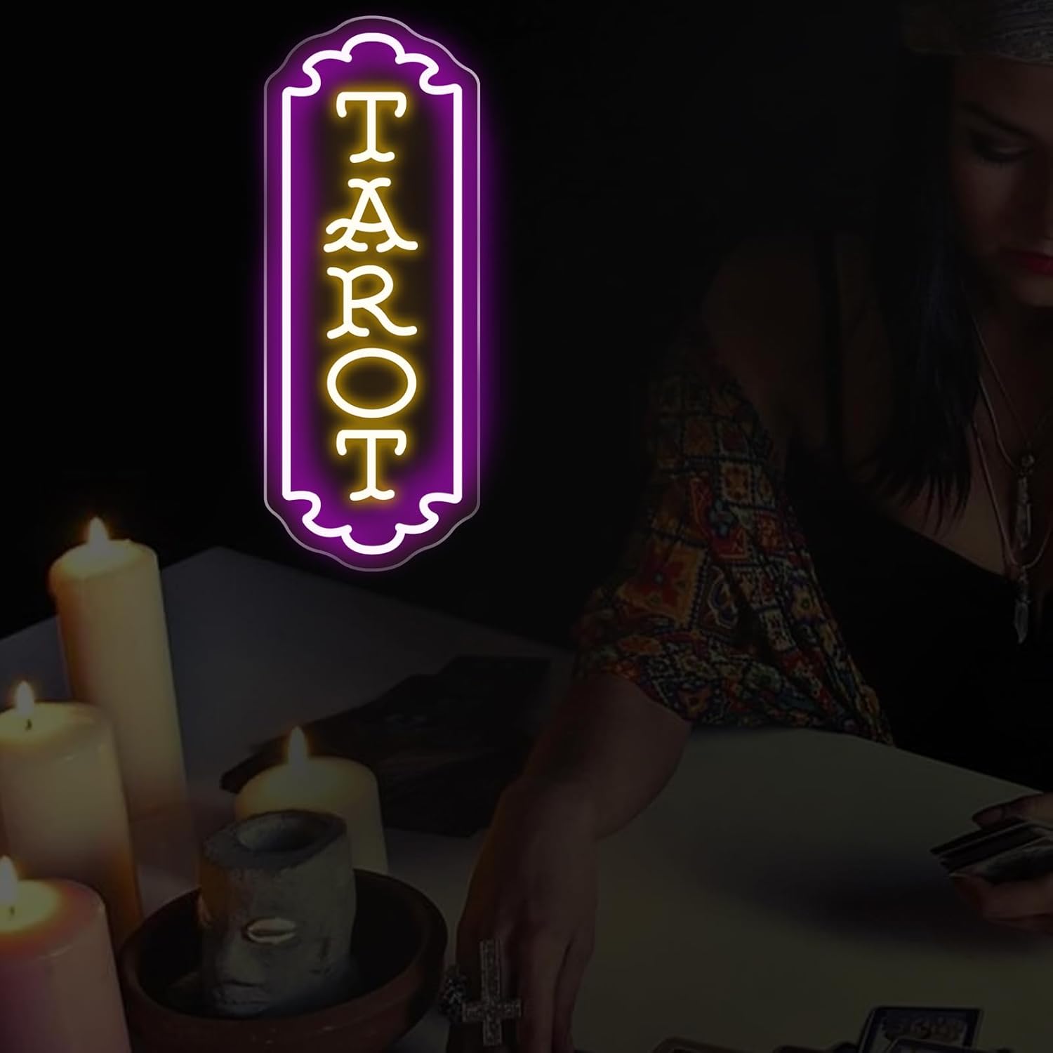Tarot Neon Sign USB Powered My - Lighting Decor In Room ulasan dan harga