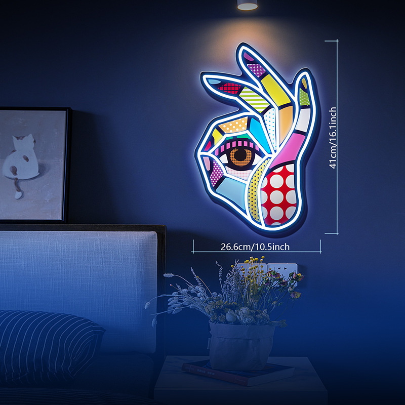 OK Neon Sign USB Powered LED N - Ok Lighting Decor ulasan dan harga