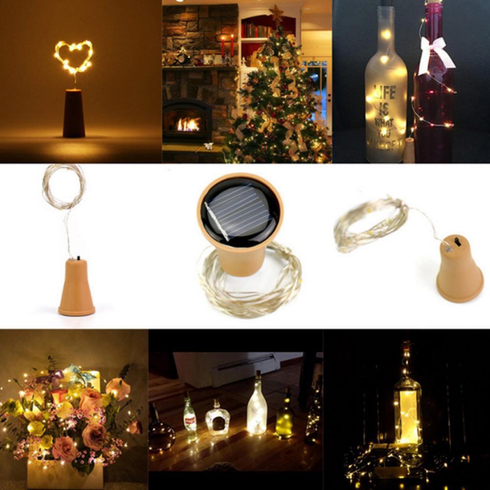 Wine Bottle Lights With Cork L - Decor Lighting Cork ulasan dan harga