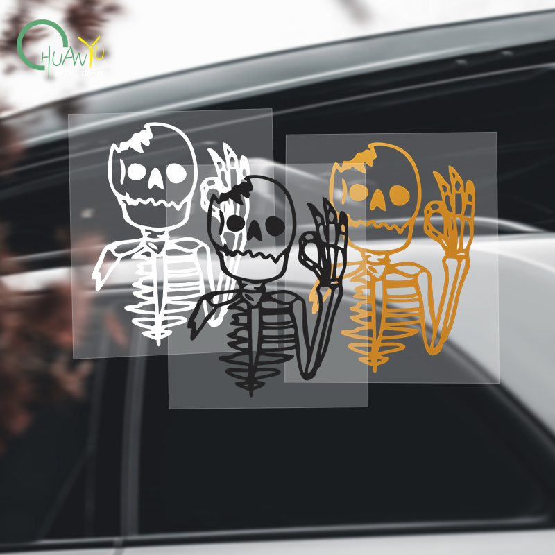 Funny OK Skull Car Sticker Bod - Ok Lighting Decor ulasan dan harga