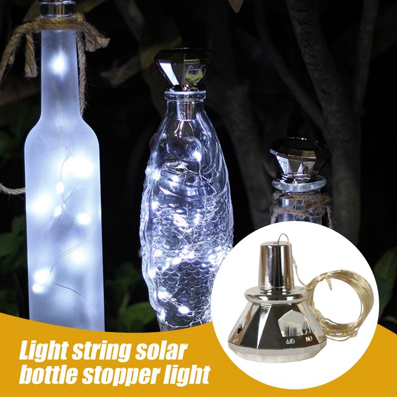 Wine Bottle Lights With Cork 6 - Decor Lighting Cork ulasan dan harga