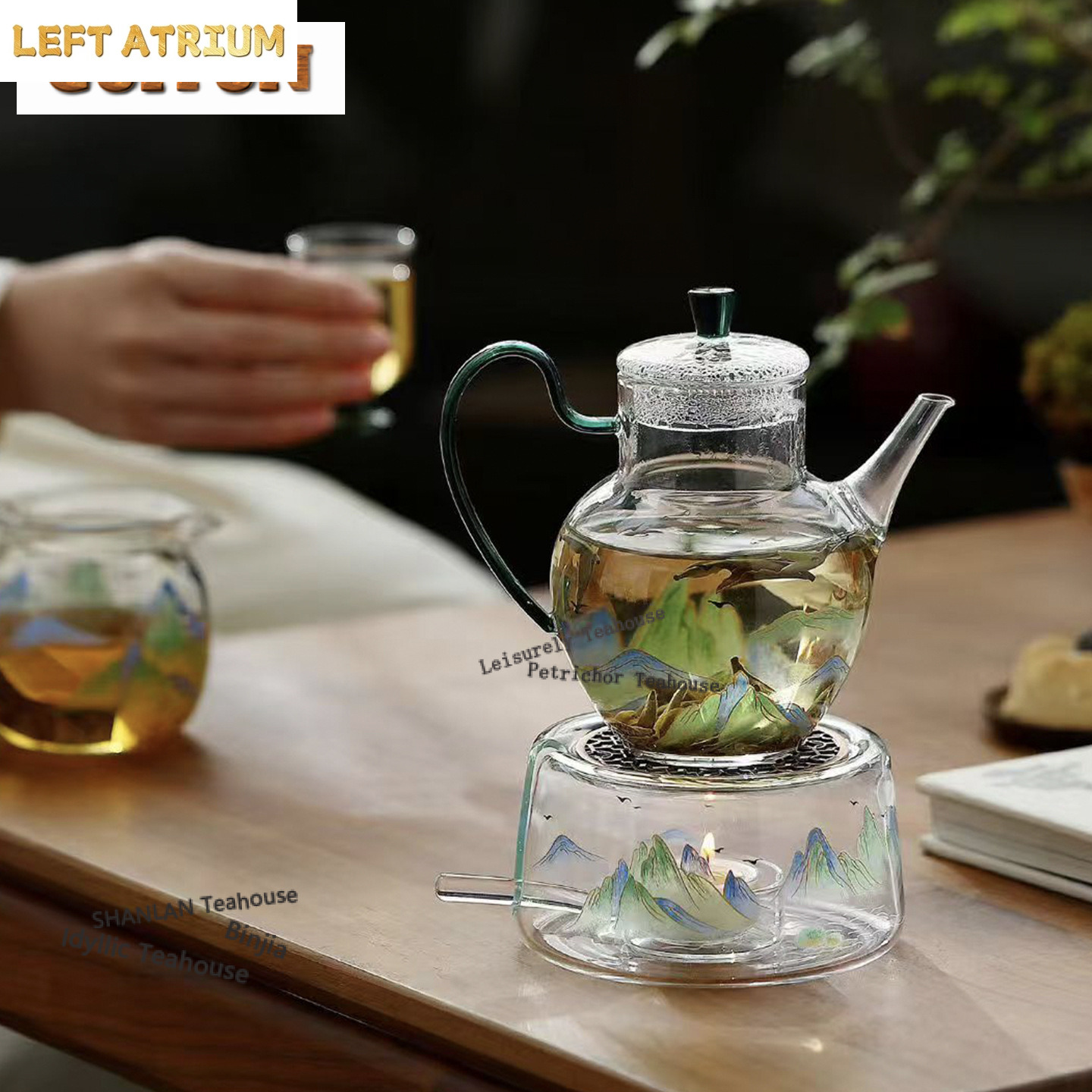 Thickened Heat-resistant Glass - Candle Holder Set ulasan dan harga
