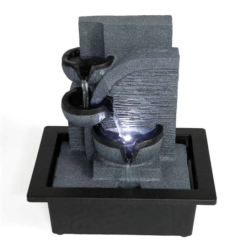 Desktop Flowing Water Waterfal - Lighting Decor Company ulasan dan harga