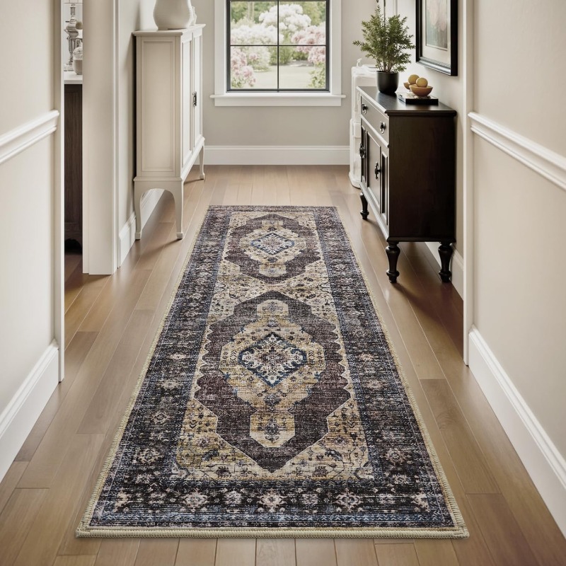 Bohemian Style Runner Rug Retr - Decor Lighting Online ulasan dan harga