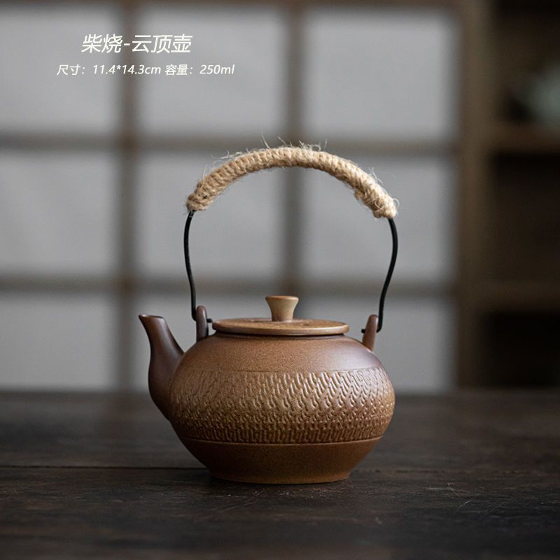 DEOUNY Coarse pottery teapot e - Candle Holder Set ulasan dan harga