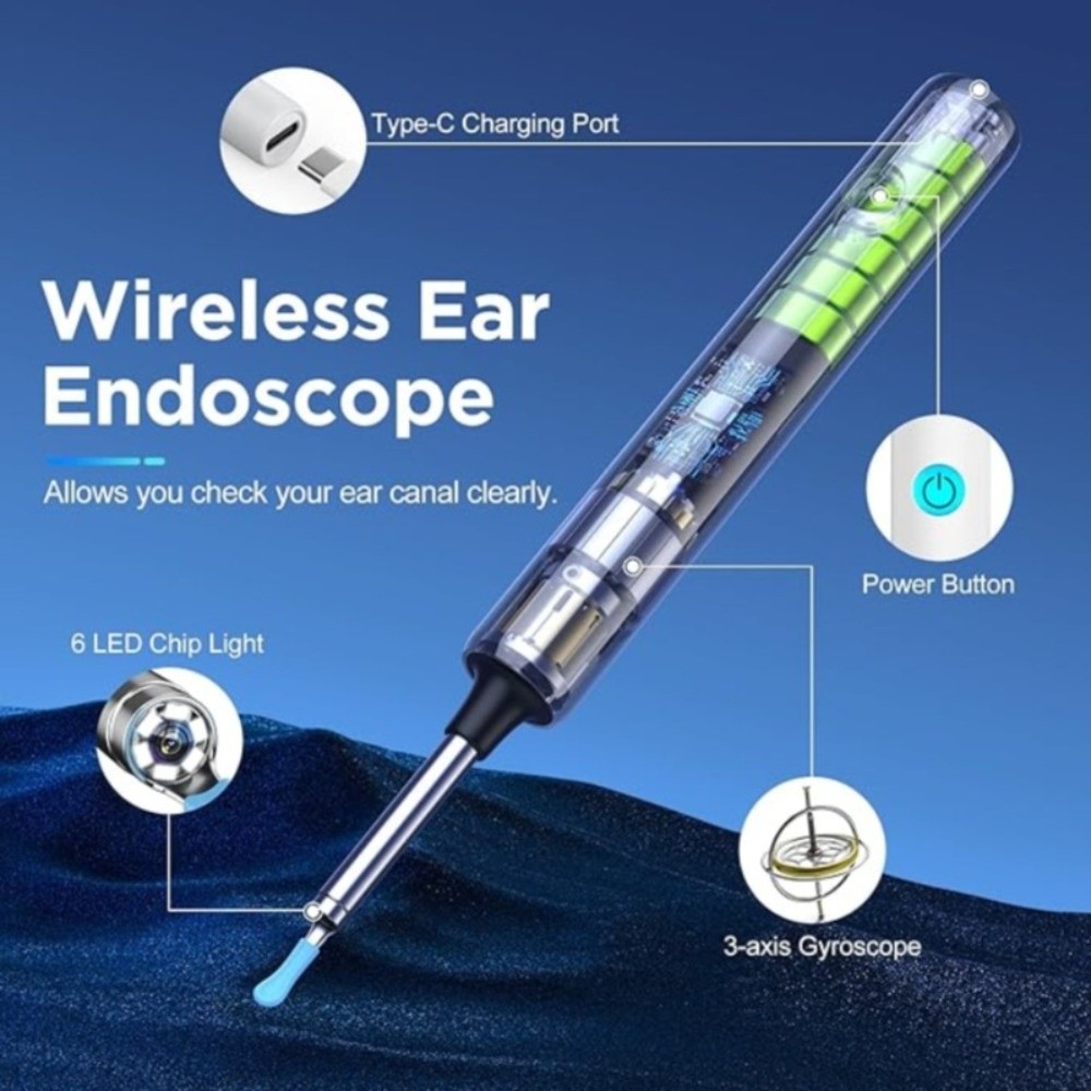 Portable Visual Ear Cleaner LE - Lighting Visual ulasan dan harga