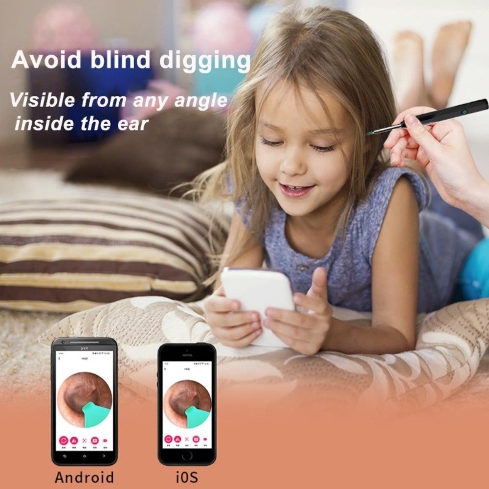 Portable Visual Ear Cleaner LE - Lighting Visual ulasan dan harga