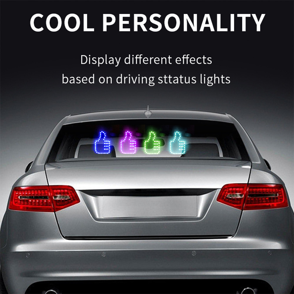 Car Illuminated Gesture  LED L - Ok Lighting Decor ulasan dan harga