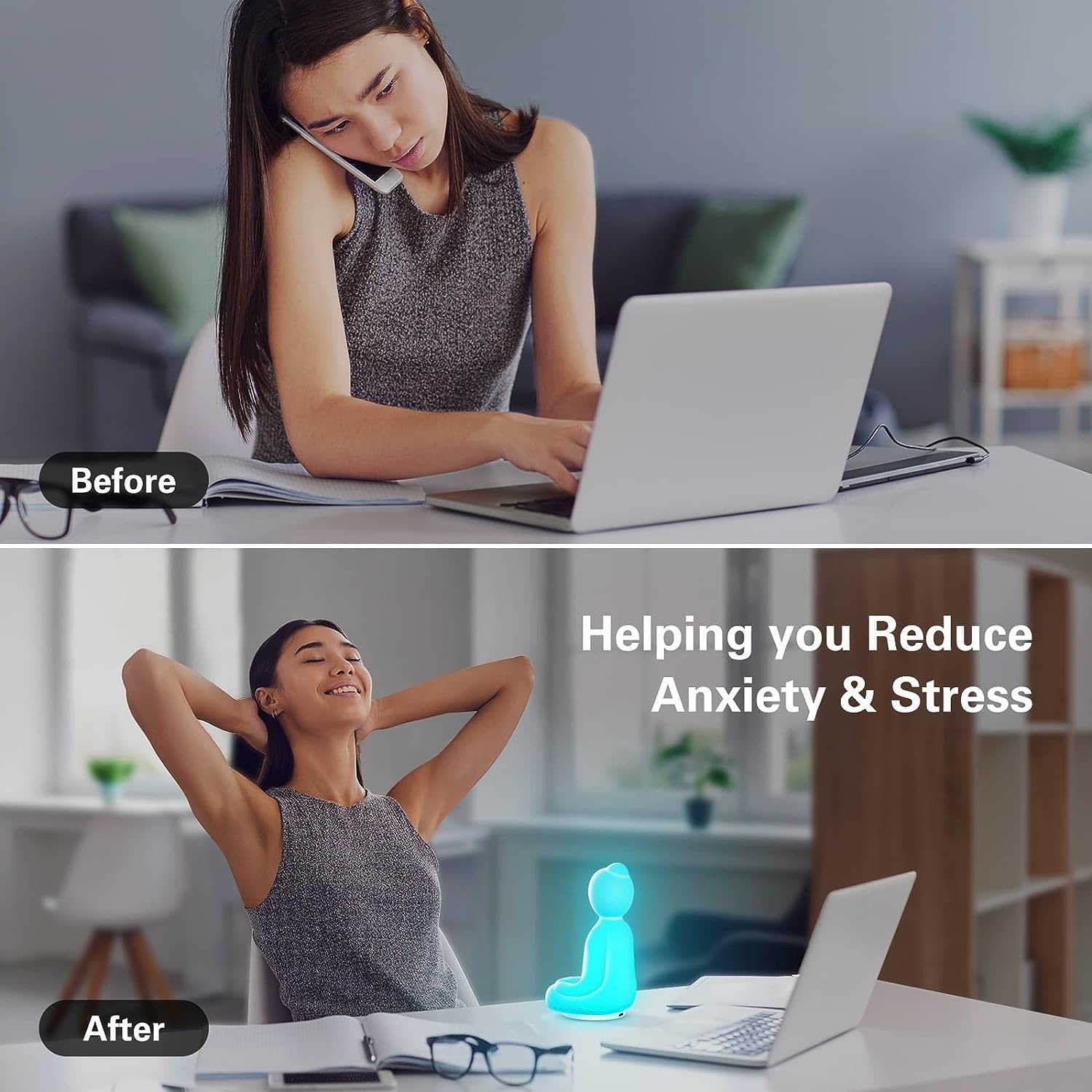 Mindful Breathing Yoga | 4-7-8 - Lighting Visual ulasan dan harga