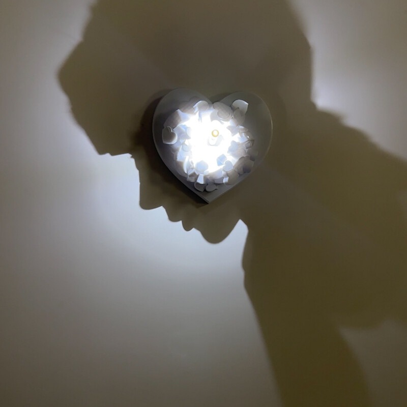 Dropshipping 3D Light Shadow N - Lighting Decoration On Wall ulasan dan harga