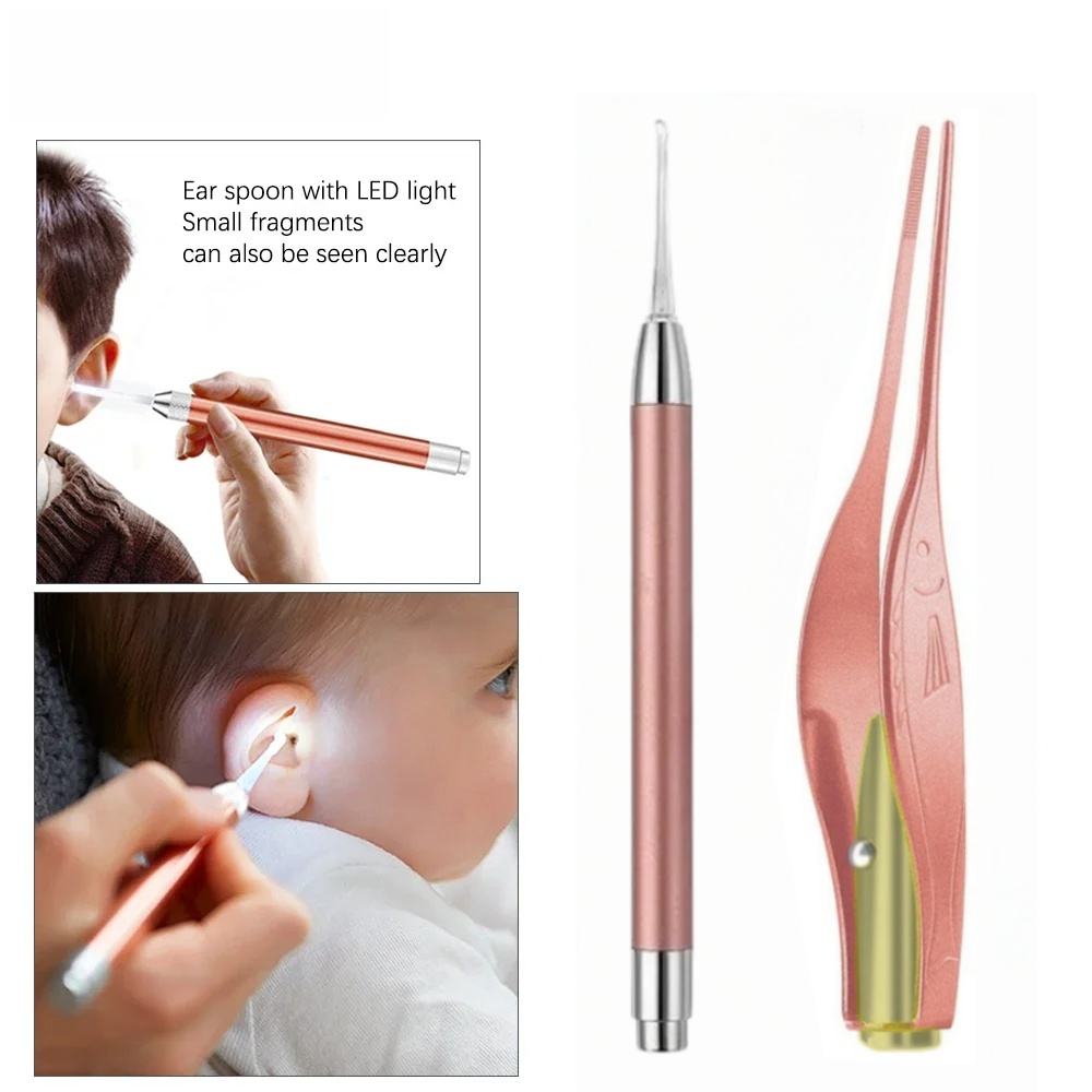 LED Light Ear Cleaning Kit Lum - Lighting Visual ulasan dan harga