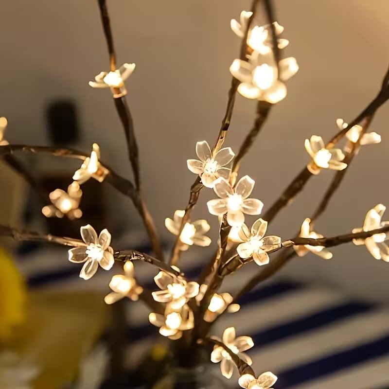 1/2PC 20LED Cherry Blossom Tre - Decor Lighting Table Lamps ulasan dan harga