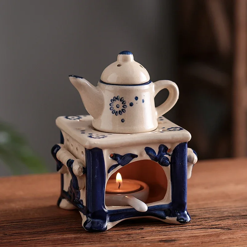 3 in 1 Vintage Reed Diffuser E - Candle Holder Set ulasan dan harga