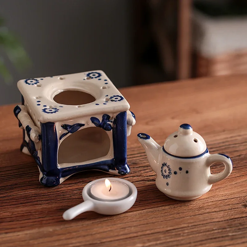 3 in 1 Vintage Reed Diffuser E - Candle Holder Set ulasan dan harga