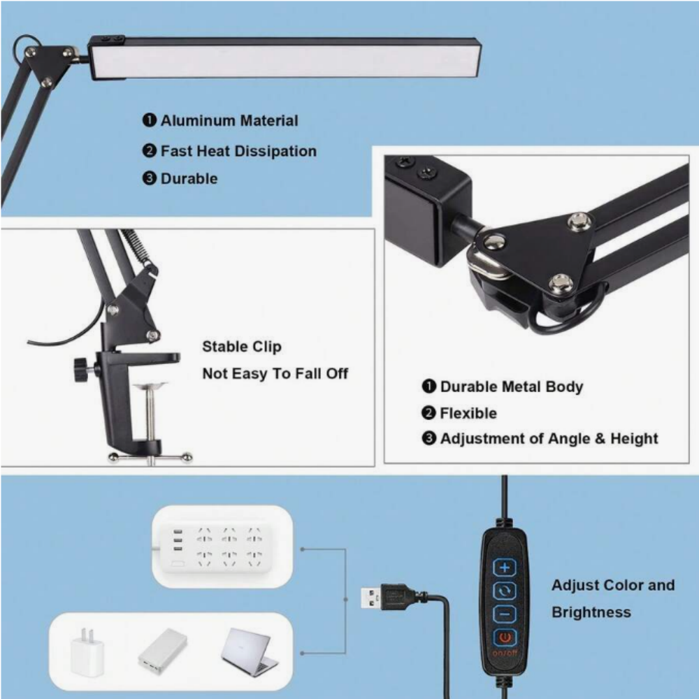 LED Desk Lamp For Home,Reading - Home Lighting & Decor St Catharines On ulasan dan harga