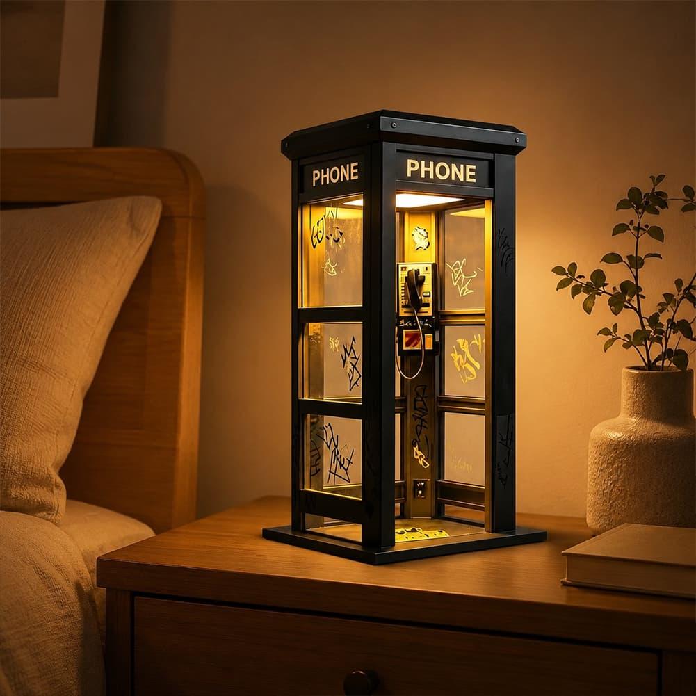 Vintage London Telephone Booth - Decor Lighting Table Lamps ulasan dan harga