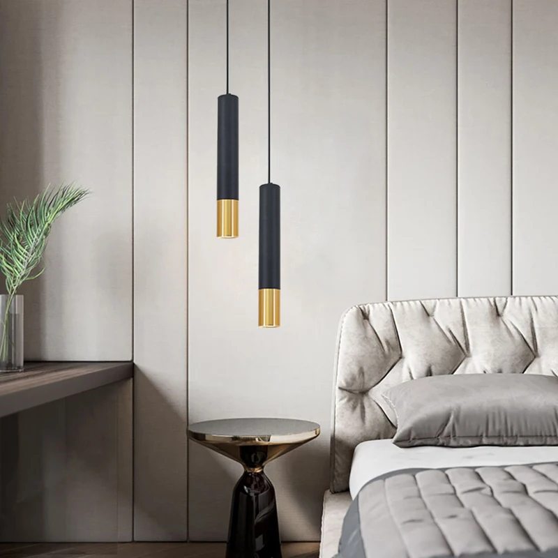 Modern LED Long Tube Pendant L - Lighting Decor Company ulasan dan harga