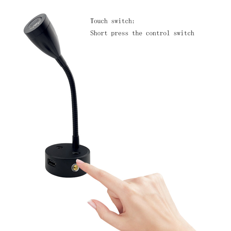 LED RV Light USB Wall Lamp 3W  - Lighting Decoration On Wall ulasan dan harga