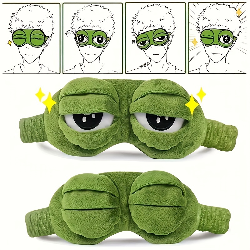 Sleep Eye Mask 3D Cute Frog Fu - Home Lighting & Decor St Catharines On ulasan dan harga