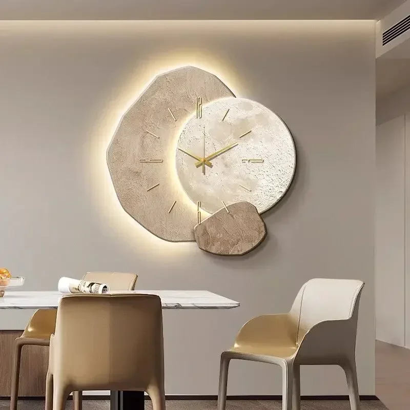 2025 Modern Clock With Light D - Lighting Decoration On Wall ulasan dan harga
