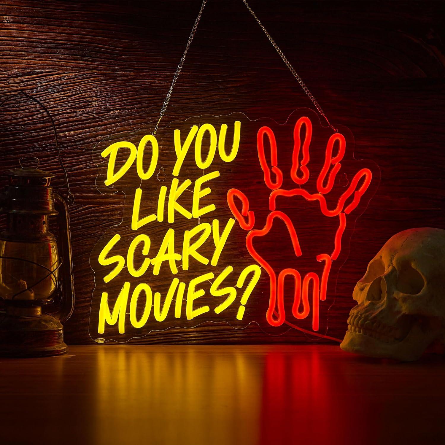 Do You Like Scary Movies Neon  - Lighting Decor In Room ulasan dan harga