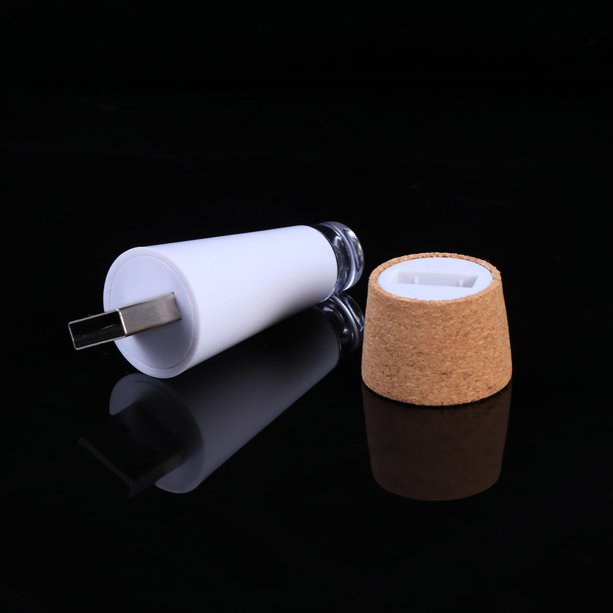 LED Rechargeable Wine Bottle C - Decor Lighting Cork ulasan dan harga
