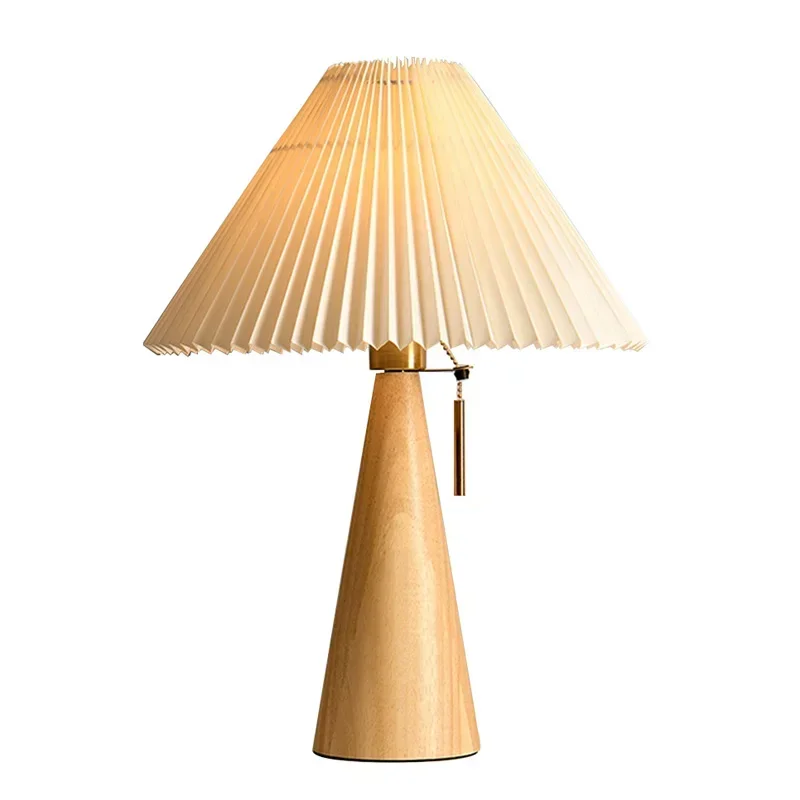 Retro Pleated Table Lamp Nordi - Decor Lighting Table Lamps ulasan dan harga