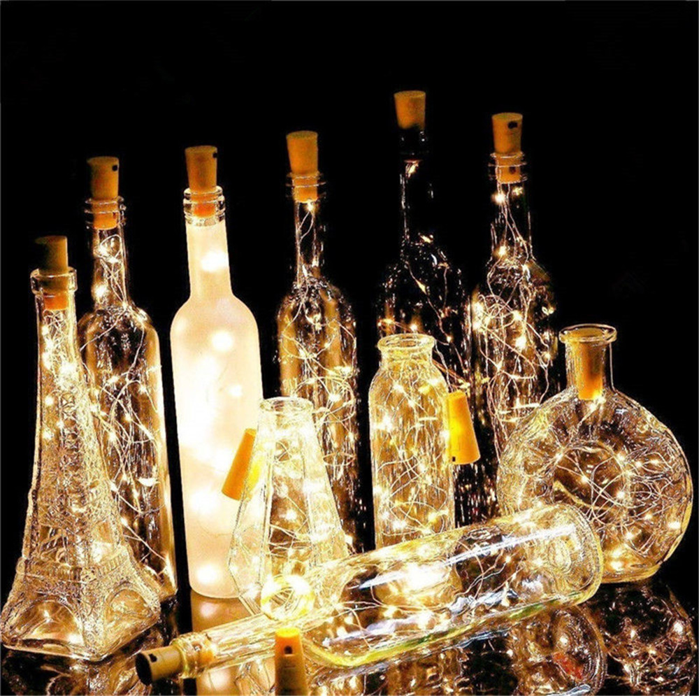 Bar LED Wine Bottle Cork 2M St - Decor Lighting Cork ulasan dan harga