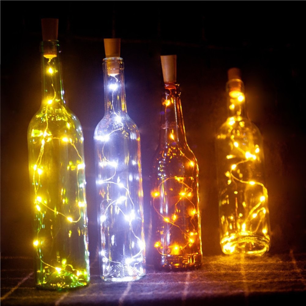 Bar LED Wine Bottle Cork 2M St - Decor Lighting Cork ulasan dan harga